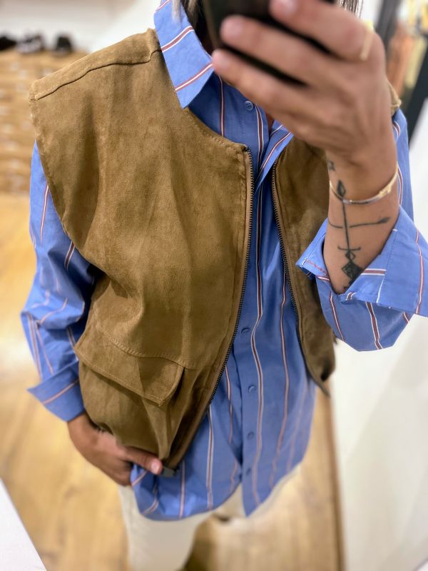Gilet sans manche intemporel