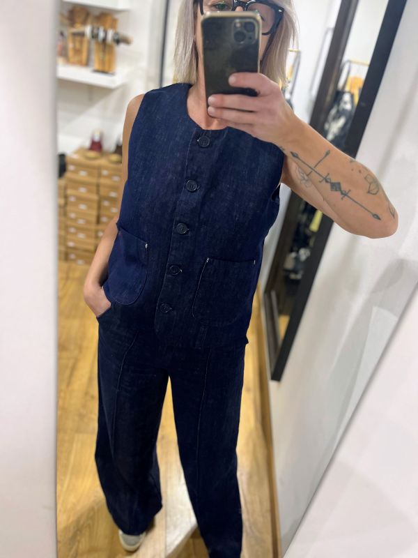 Jean large marine