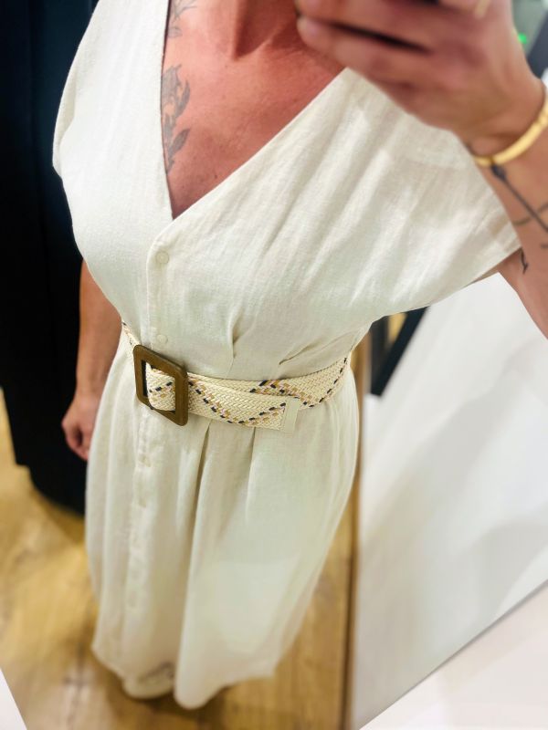 Robe écru