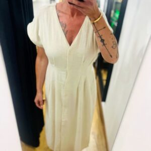 Robe écru