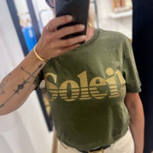 Tee-Shirt kaki Vintage