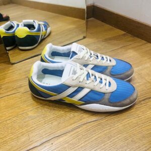 Basket femme bleu