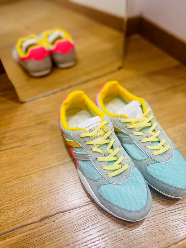 Basket femme multicolor