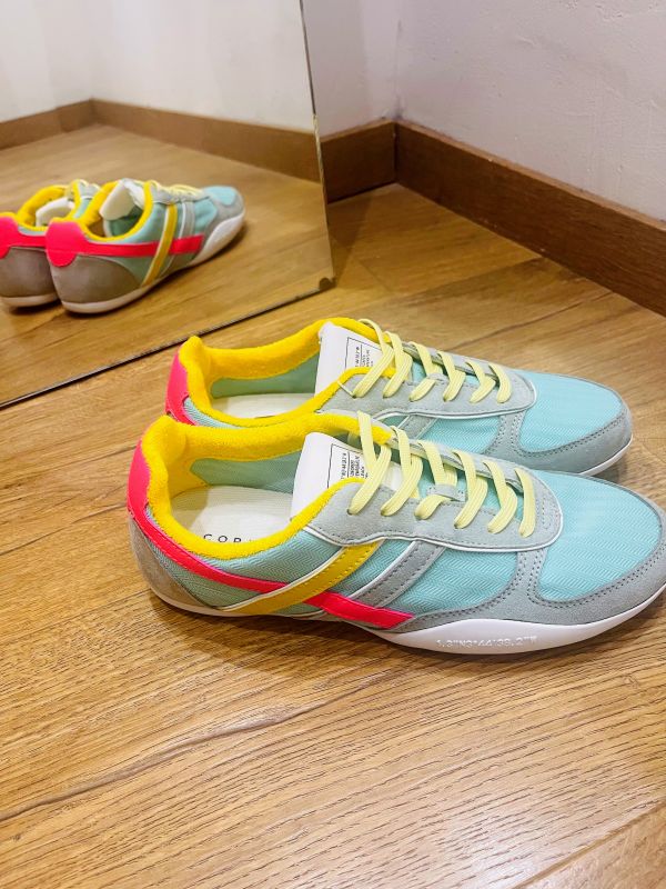 Basket femme multicolor