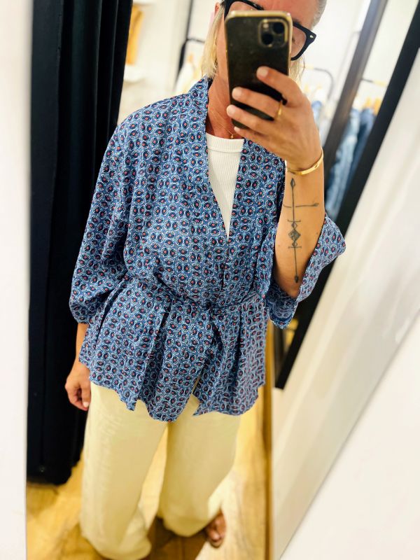 Kimono bleu ciel