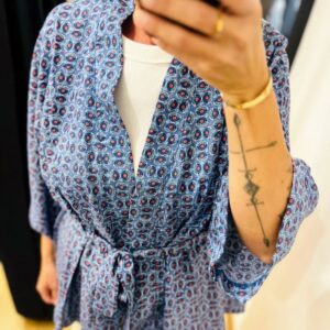 Kimono bleu ciel
