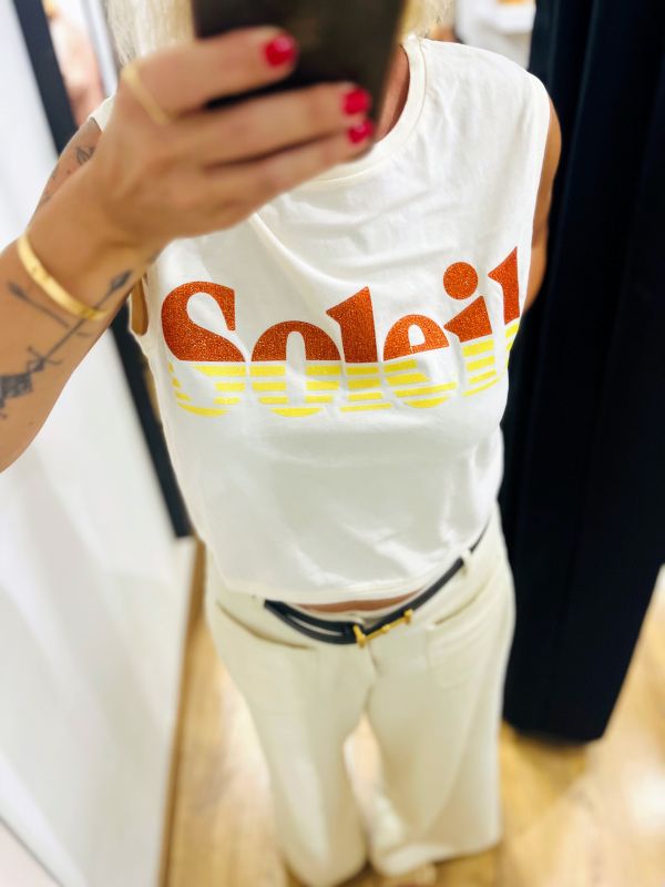 Tee-Shirt SM écru