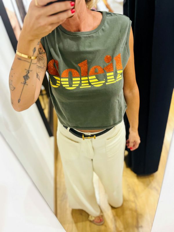 Tee-Shirt SM kaki