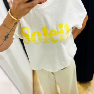 Tee-shirt Eponge écru