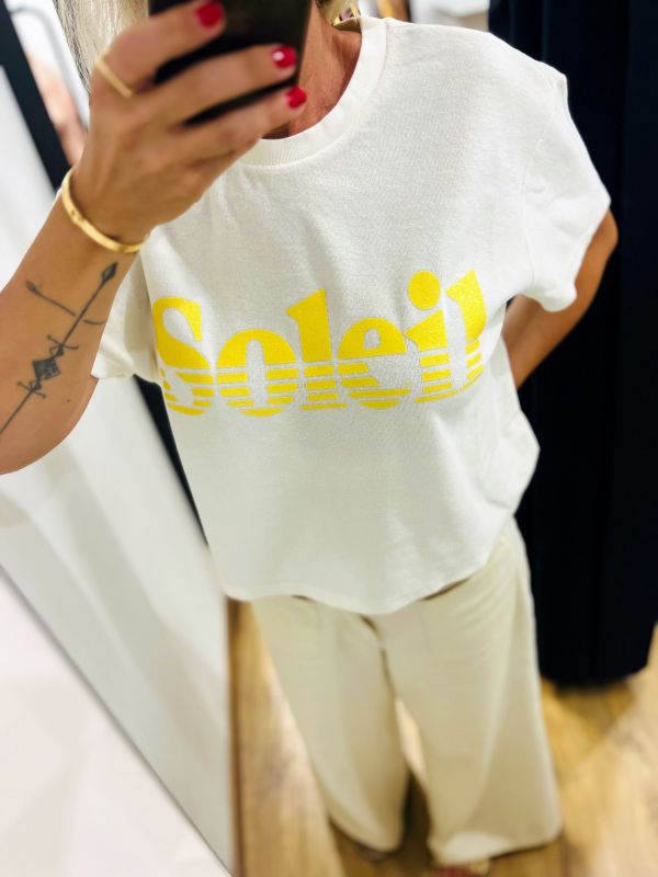 Tee-shirt Eponge écru